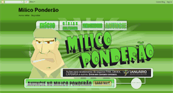 Desktop Screenshot of milicoponderao.com